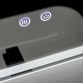 Brilagi - LED-dimmelhető fürdőszobai, fűtött tükör háttérvilágítással BELLA LED/19W/230V 60x90 cm IP44