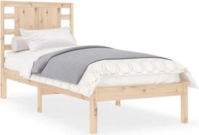 vidaXL tömör fenyőfa ágy matrac nélkül 90 x 200 cm