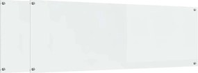 vidaXL Konyhai splashback 2 pcs Átlátszó 120 x 40 cm edzett üveg