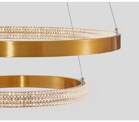 Nova Luce több ágú függeszték, arany, 3000K melegfehér, beépített LED, 1x60W, 3113 lm, 9862852