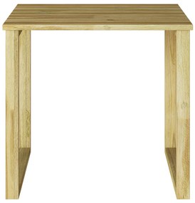 Napágyasztal 50.5x50.5x46 cm Impregnált fenyőfa