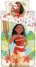Disney Vaiana Tropicool ágyneműhuzat 140×200cm, 70×90 cm