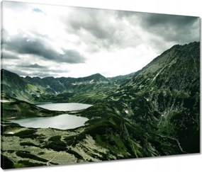 Vászonkép 80x60 Tátra Lengyel hegyek Kilátás