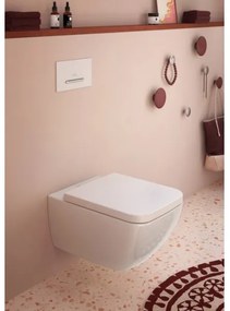 Villeroy & Boch 92216168 - VICONNECT öblítőgomb fehér/fényes króm