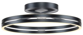 ZUMA LINE 6552-15 PURE LOOP Kerek Mennyezeti Lámpa Szürke LED IP20