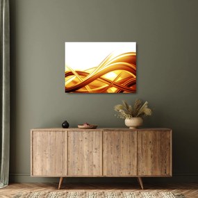 Kép - Sárga absztrakció (üvegen) (70x50 cm)