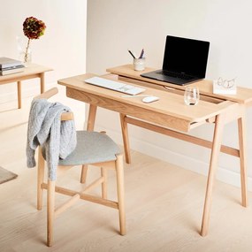 Íróasztal tölgyfa asztallappal 110x55.5 cm Home - Hammel Furniture