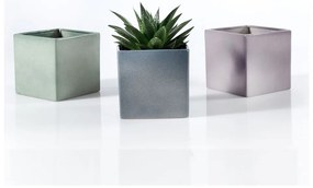 Latina lila kerámia virágcserép, 15 x 15 cm - Big pots