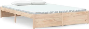 vidaXL tömör fa ágykeret matrac nélkül 140 x 200 cm