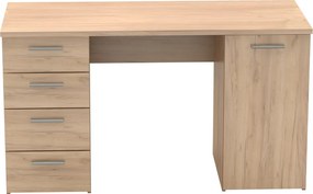 Íróasztal, artisan tölgy, EUSTACH