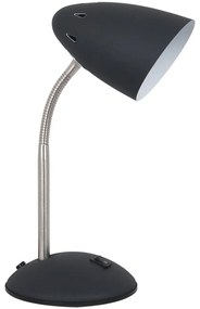 Italux ITALUX MT-HN2013-B+S.NICK - Asztali lámpa COSMIC 1xE27/40W/230V fekete IT0507