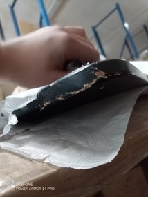 AKCIÓ Fekete étkezőasztal BERGEN 120x80 cm II. minőség