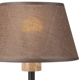 Brilagi - LED Asztali lámpa ANTHONY 1xE14/40W/230V tölgy/barna