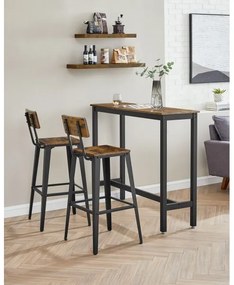 Bárszék AVEN barna/fekete