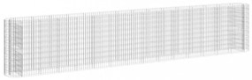 horganyzott vas gabion magaságyás 540x50x100 cm