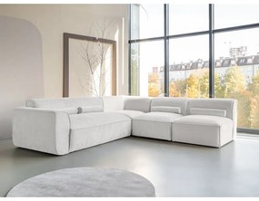 Krémszínű sarokkanapé (jobb oldali) Flex Felix – Miuform