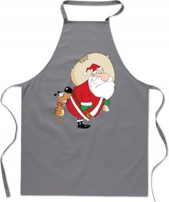 Konyhai kötény Vicces Mikulás Ajándékok Kutya