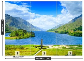 Fotótapéta Lake Skócia 104x70 cm