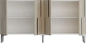 Nota 150 - White, Travertine, Silver