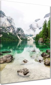 Vászonkép 70x100 Hegyi tó