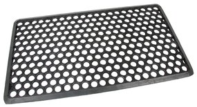 Gumi tisztítószőnyeg Hexagon 40 x 70 x 1,2 cm, fekete