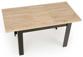 Aseado étkezőasztal, artisan tölgy / fekete