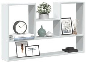 fehér fali polc 99 x 15 x 60 cm rétegelt fa