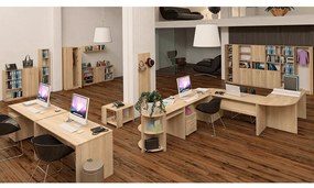 TEMPO ASISTENT 016 görgős komód, sonoma tölgy