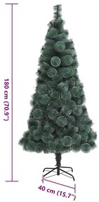 Mű karácsonyfa LED -es lámpákkal Zöld 40 x 40 x 180 cm PET