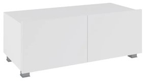 TV szekrény Brenali 100 BR03 (fehér + fényes fehér). 1058282