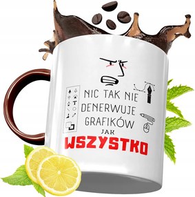 Bordó Bögre Grafika Születésnapi Ajándék fényképes nyomtatással