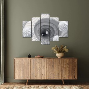 A 3D absztrakció képe (150x105 cm)