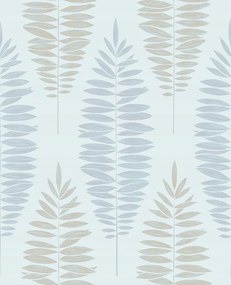 Tapéta Minta Fényes Ezüst Levelek A Nappaliba