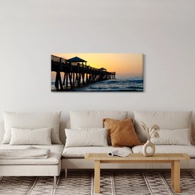 Tengerpart képe (120x50 cm)