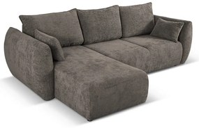 Szürke sarokkanapé (bal oldali) Matera – Cosmopolitan Design