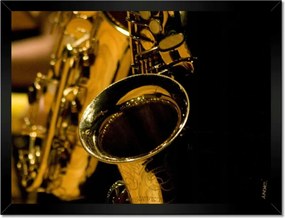 Plakátok keretben 40x30 Szaxofon