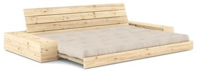Bézs kinyitható kanapé 244 cm Base – Karup Design