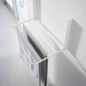 Matt fehér fali acél fürdőszobai polc Tower – YAMAZAKI