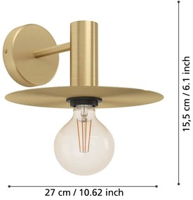 Eglo ESCANDELL 900733 falilámpa, 1x40W E27