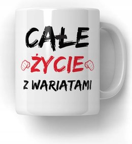 Bögre Egy élet az őrültekkel Vicces Ajándék 18-99 Ajándék