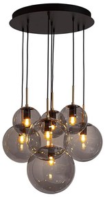 ByRydens 4202390-4002 - Kábeles csillár LAURA 7xE27/8W/230V