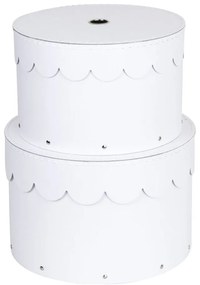 Fedeles karton tárolódoboz szett 2 db-os Wilma – Bigso Box of Sweden