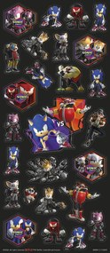 Sonic a sündisznó Prime Super matrica szett játékkal