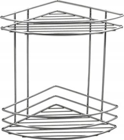 Króm Line dupla drótpolc, sarok, króm