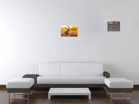 Gario Vászonkép Eros szarvas Méret: 100 x 70 cm