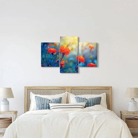 Kép - Narancssárga virágok (90x60 cm)