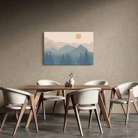 Kép - Türkiz hegység N⁰1 (90x60 cm)