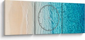 Kép - Strand (órával) (90x30 cm)