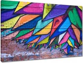 Vászonkép 90x60 Graffiti falfestmények