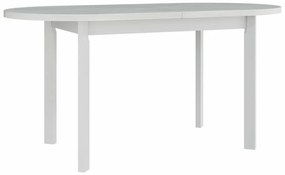 Asztal Victorville 182Fehér, 76x80x160cm, Hosszabbíthatóság, Laminált forgácslap, Fa, Részben összeszerelt